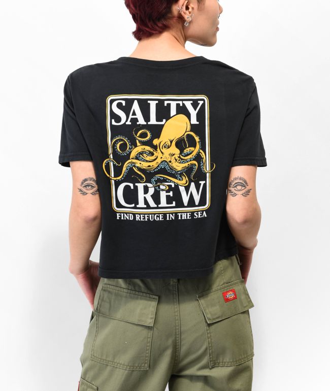 Salty Crew El Dorado Black T-Shirt