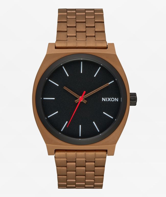 Nixon cannon rose clearance gold