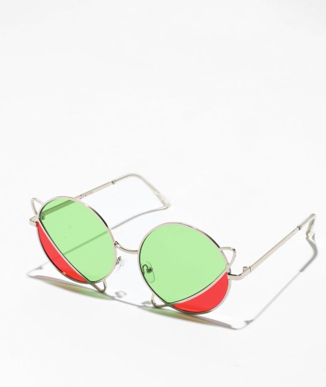 Empyre Duo Green & Orange Sunglasses - Empyre