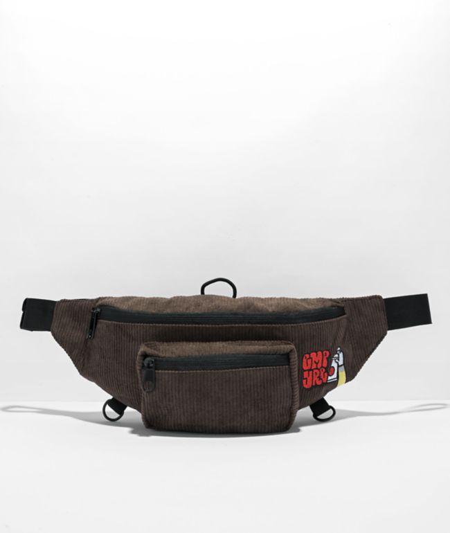 Empyre Flow Packer Black Corduroy Fanny Pack Zumiez