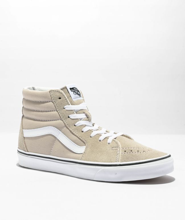 Vans Sk8 Hi Flame Shoes (burnt ochre)