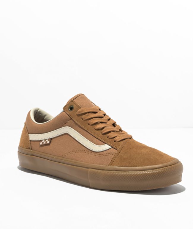 Vans skate shop shoes mens Brown