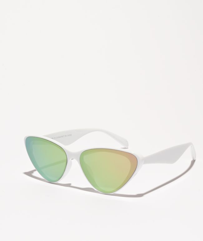 Rimless Micro Cat Eye Sunglasses | Zumiez