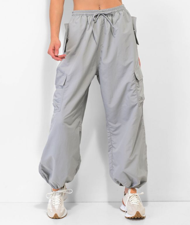 Unionbay Shay Grey Straight Leg Cargo Pants