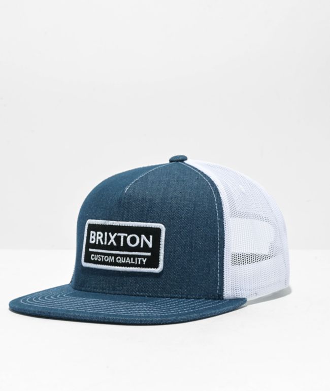 Brixton palmer ii white & grey hoodie hotsell