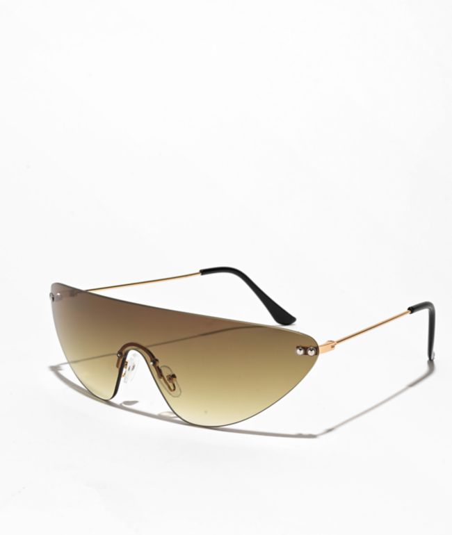 The 90s Girl Brown Sunglasses - Empyre