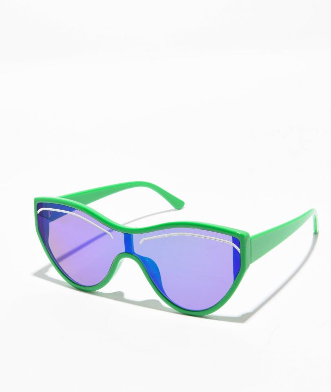 Empyre Flux Green Sunglasses