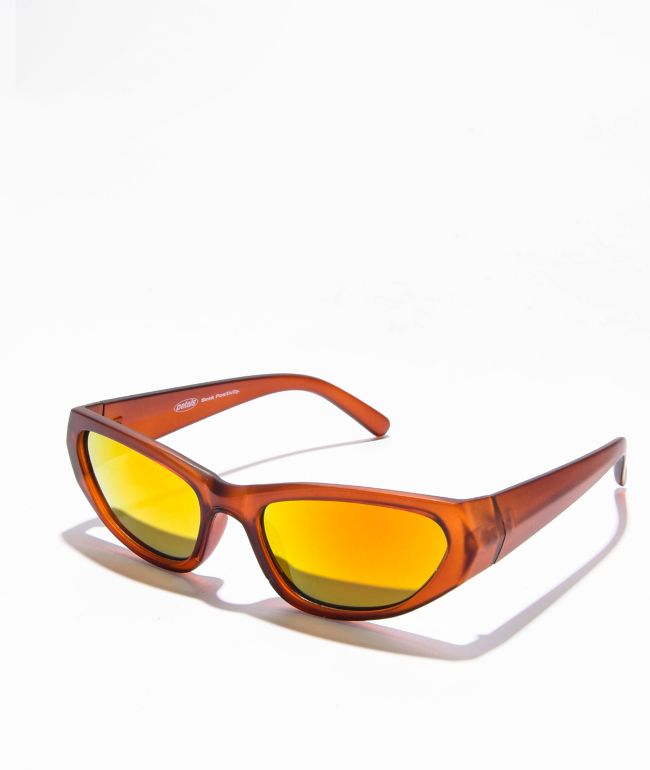 Petals by Petals & Peacocks Alpha Y2K Copper Sunglasses - Petals and Peacocks