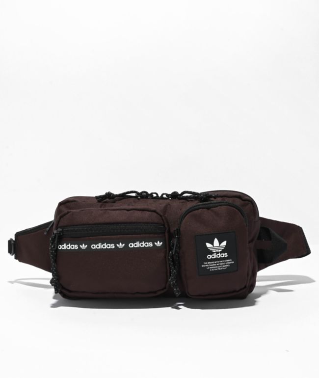 adidas Originals Rectangle Black Fanny Pack | Zumiez