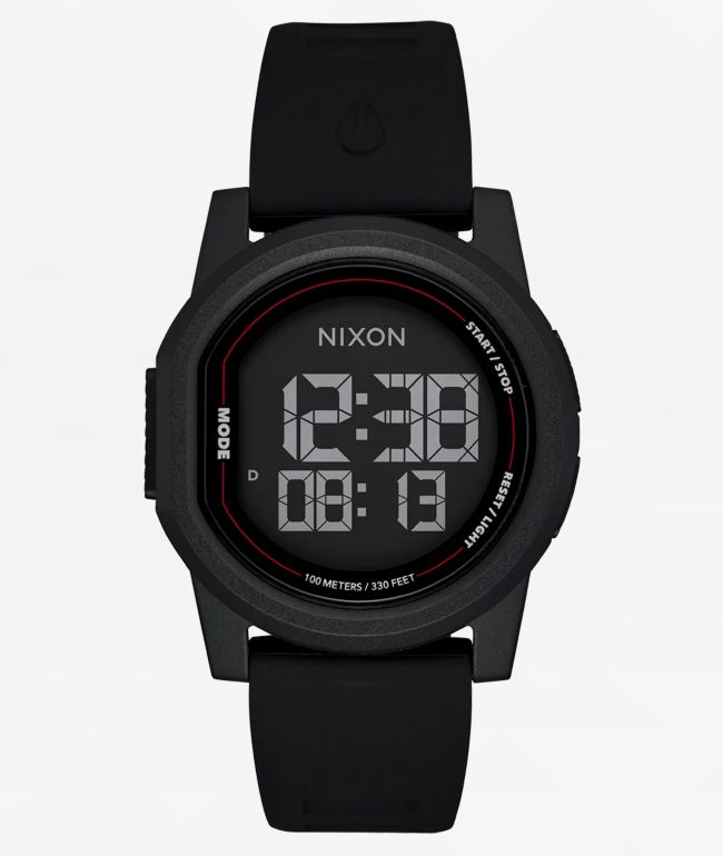 Nixon Time Teller Solar Black & White Watch | Zumiez