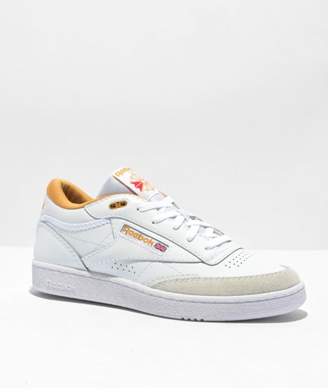 Reebok club discount c 85 orange