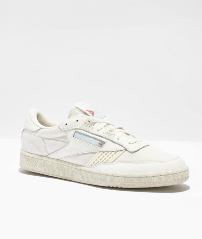 Reebok Club C 85' Vintage White & Black Shoes