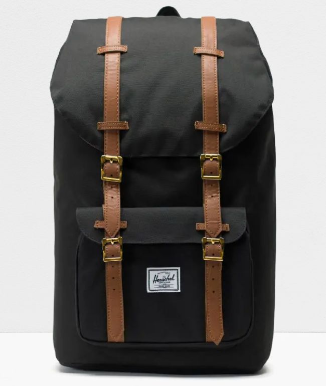 Herschel Supply Co. Little America Eco Black Backpack - Herschel Supply