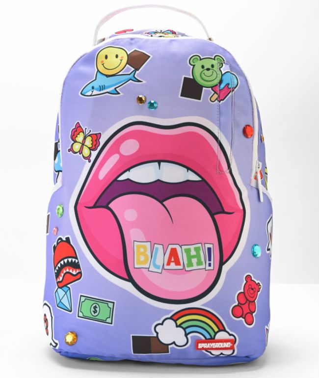 Sprayground Girls' Gummy-Bear Lips Backpack