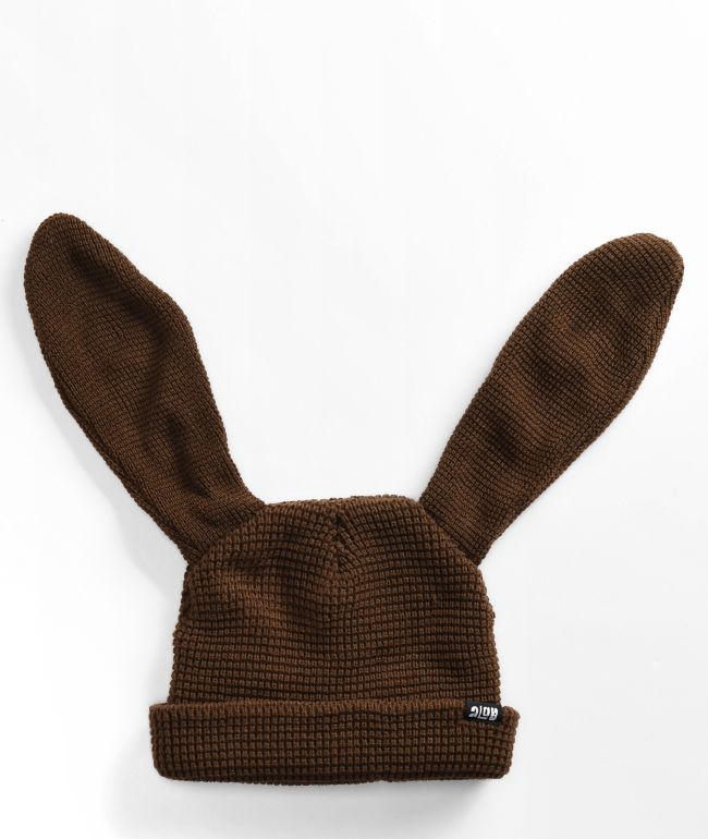 A.LAB Kevan Bunny Black Beanie
