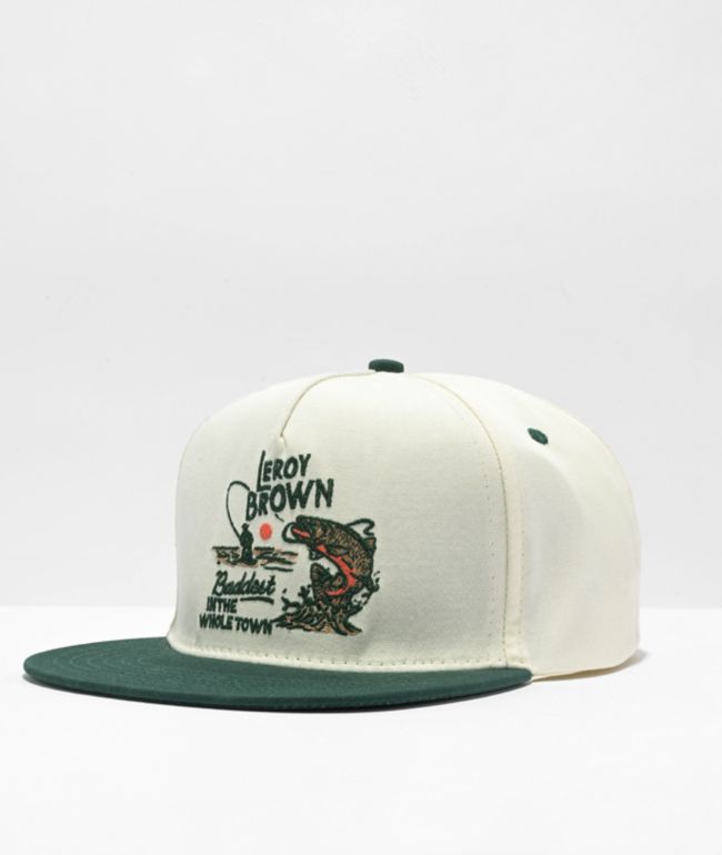 Nixon Mikey Olive 5 Panel Snapback Hat - One Size - Green - Streetwear - Snapbacks - Hats - Accessories at Zumiez