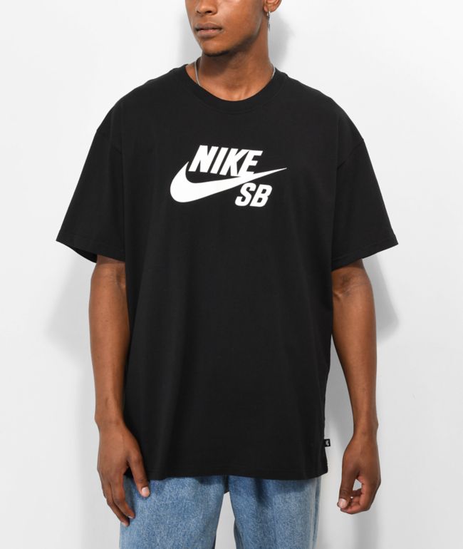 Nike sb shirt sales black