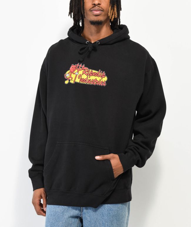 RIPNDIP x World Industries Black Hoodie