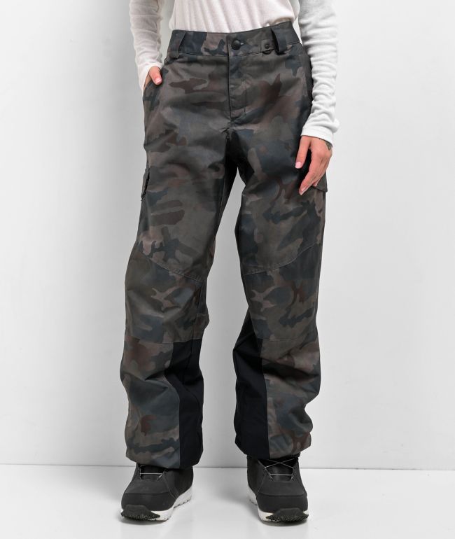 686 Outline Black Snowboard Pants