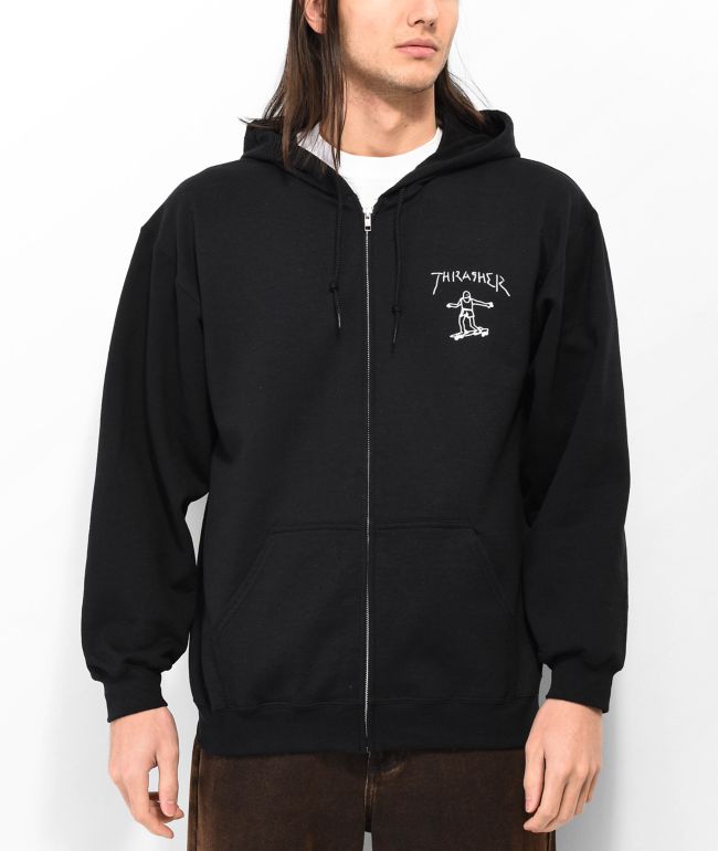 Jacket best sale hoodie black