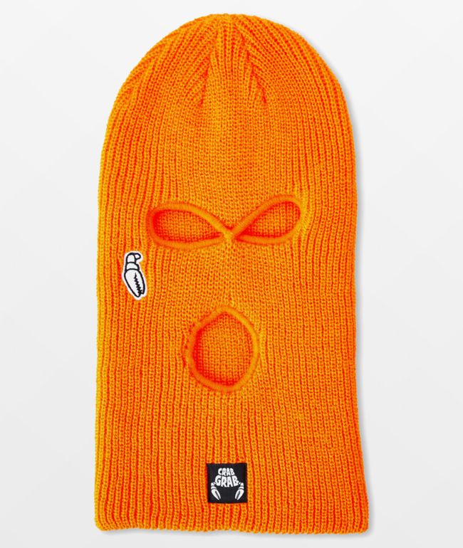 Crab Grab Goon Mask Orange Balaclava - Crab Grab