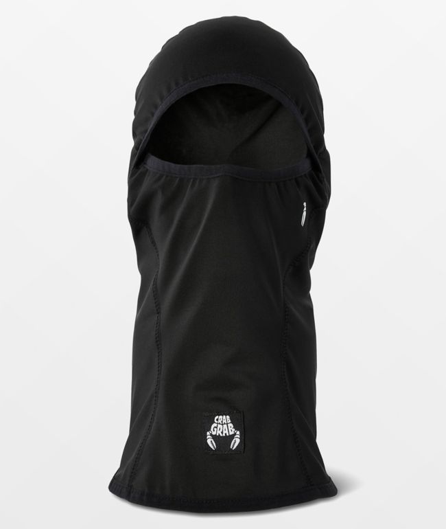 Crab Grab Classic Black Balaclava - Crab Grab