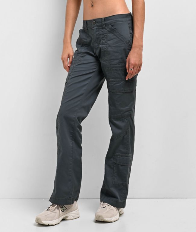 Empyre Maisie Grape Leaf Lowrise Cargo Pants