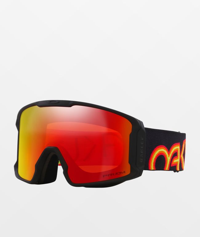 Oakley Line Miner L Stale Sandbech Signature Prizm Black Snowboard Goggles  | Zumiez