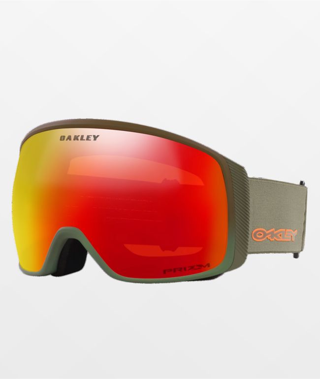 Oakley Flight Tracker L Prizm Black Iridium Hunter Green & Gold 