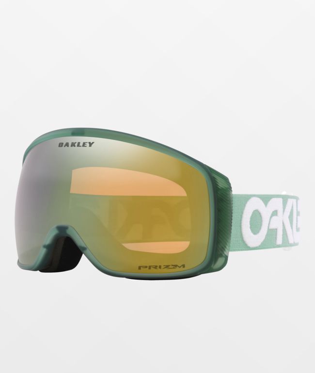 Oakley Flight Tracker L Prizm Black Iridium Hunter Green & Gold 