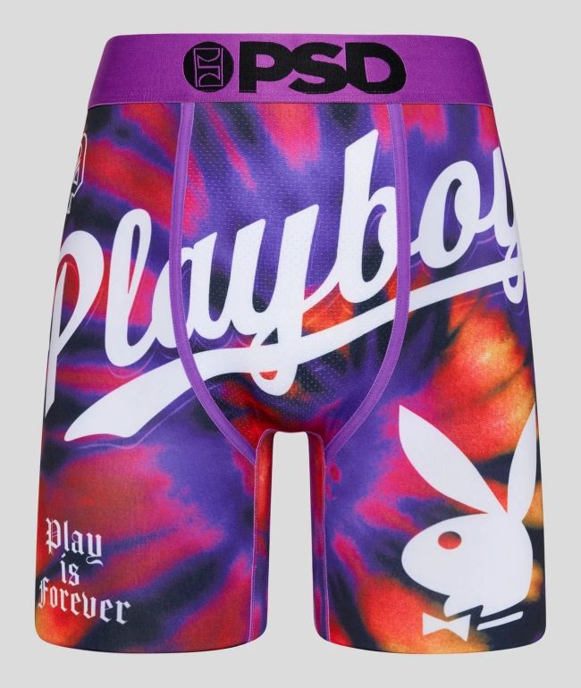 PSD x Playboy Chrome Drip Black Boxer Briefs