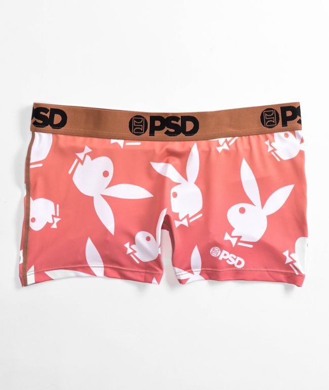 PSD x Playboy Strokes Black & Pink Boxer Briefs