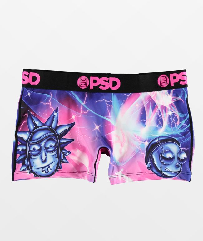 Buy Official Rick And Morty Melting Flames PSD Boxer Briefs