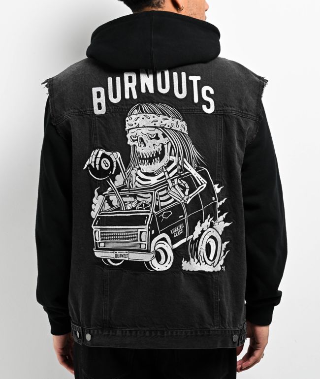 Sketchy tank clearance denim jacket