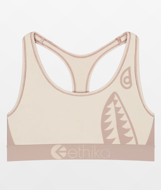 Ethika Shrooms Staple Black Sports Bra