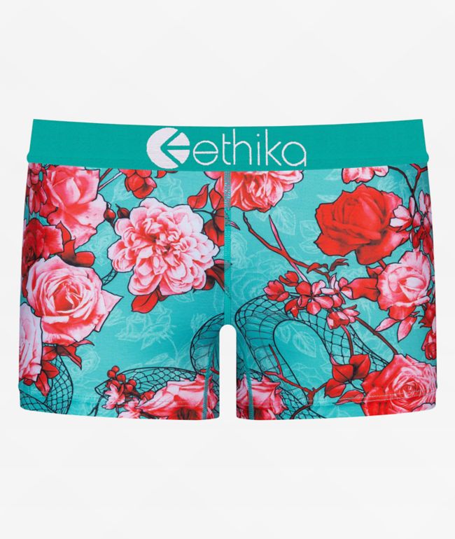 Ethika Garden Of Weeden Boyshort Underwear