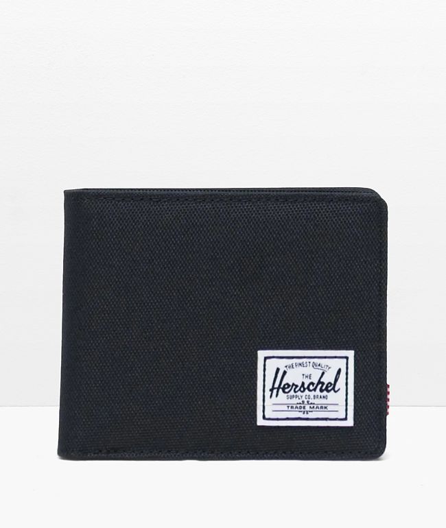Herschel Supply Co. Roy Black Bifold Wallet - Herschel Supply