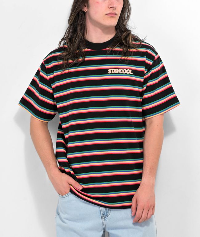 Striped t 2024 shirt zumiez