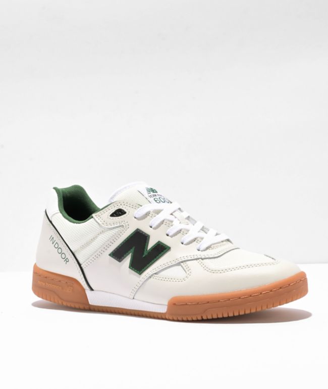 New Balance Numeric 272 White Blue Gum Skate Shoes Zumiez