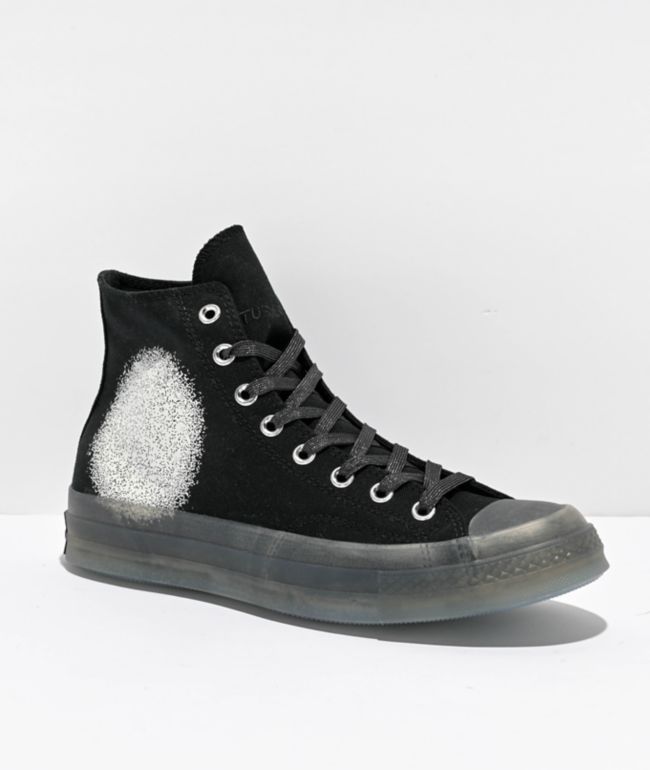 Converse x Turnstile Chuck 70 Black Skate Shoes - Converse