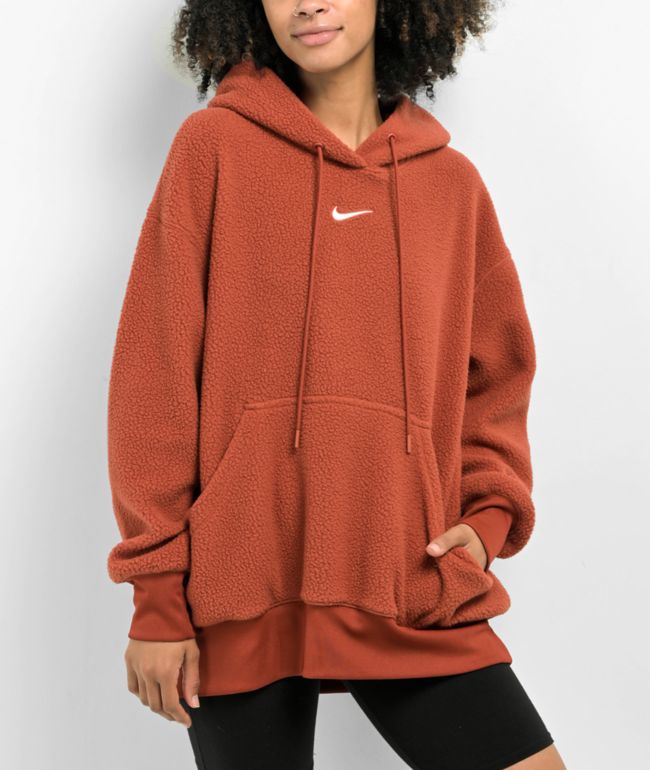 Ninth Hall Fundamentals Red Wash Hoodie