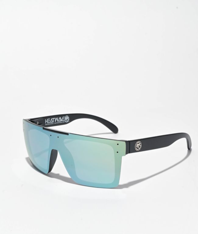 Heat Wave Quatro Black & Rose Gold Sunglasses