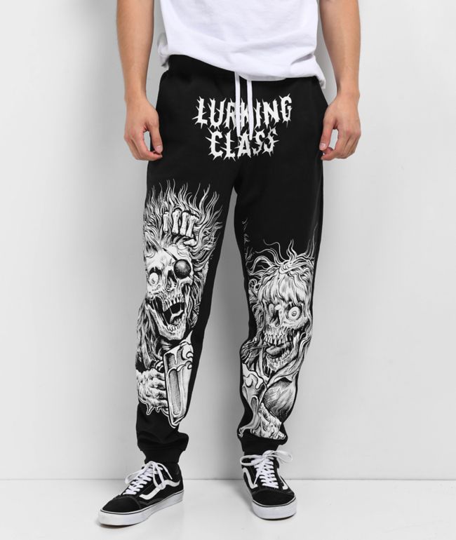 Lurker Sweat Short - Black Camo – Lurking Class