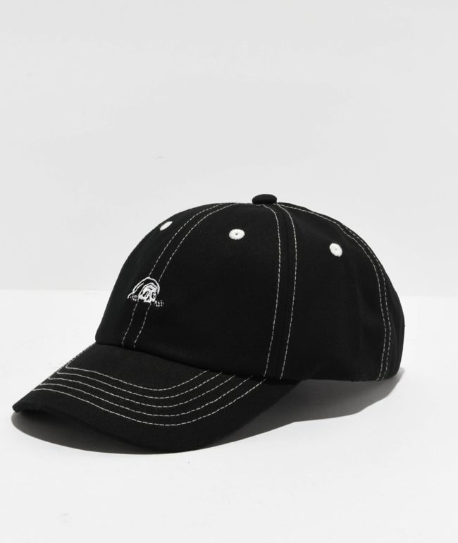 Cool Hats for Men Dice of Zeus Cap Black Gabardine Embroideries Sport  Baseball Cap Glam Rock 