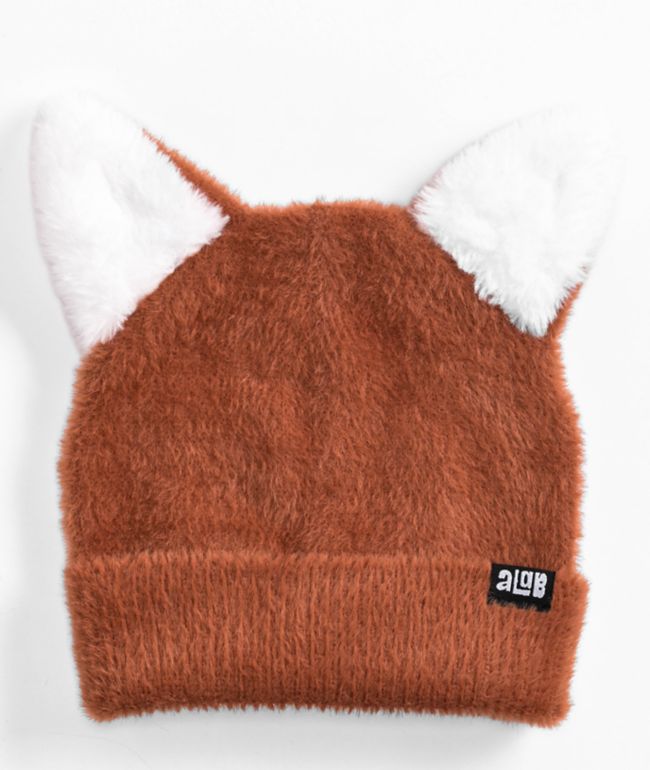 A.LAB Honey Bear Brown Sherpa Beanie | Zumiez