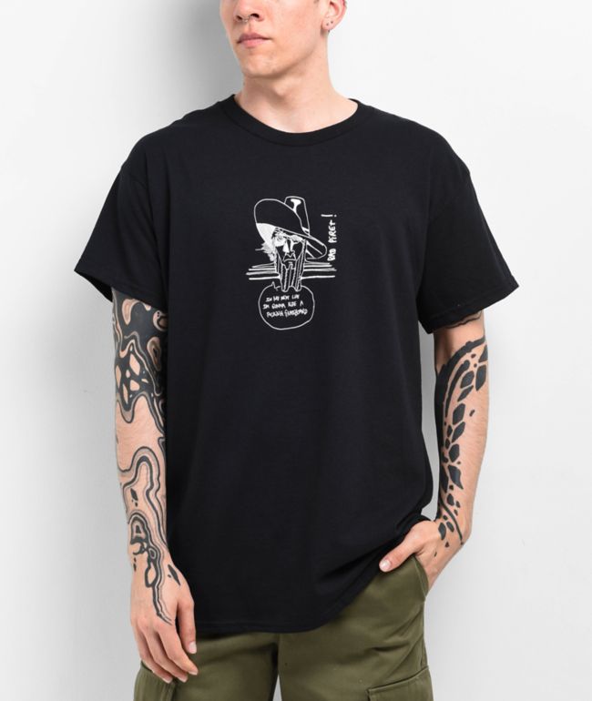 Nobra Tee (Black) – POROUS WALKER