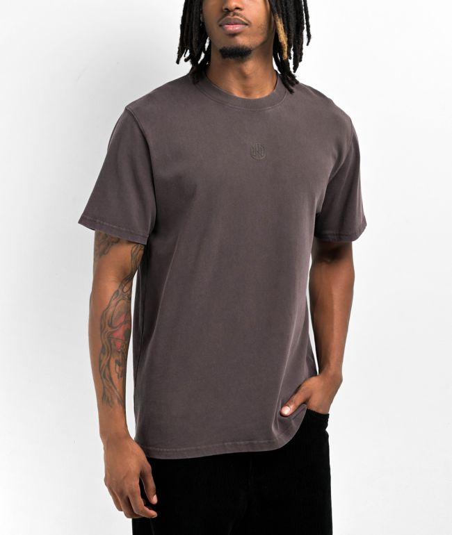 Buy Ash Grey Oversized Full Sleeves T-shirt For Men Online in