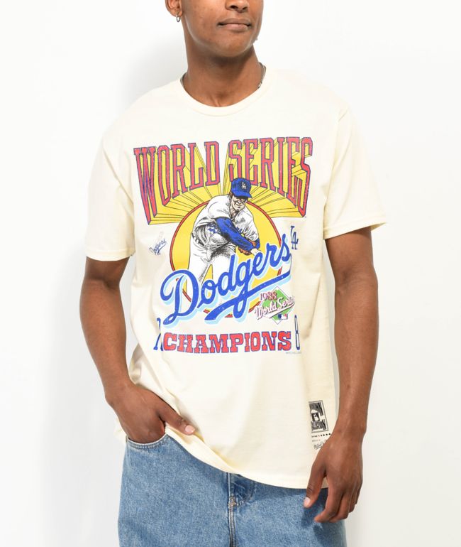 Mitchell & Ness MLB Los Angeles Dodgers Button Front Jersey