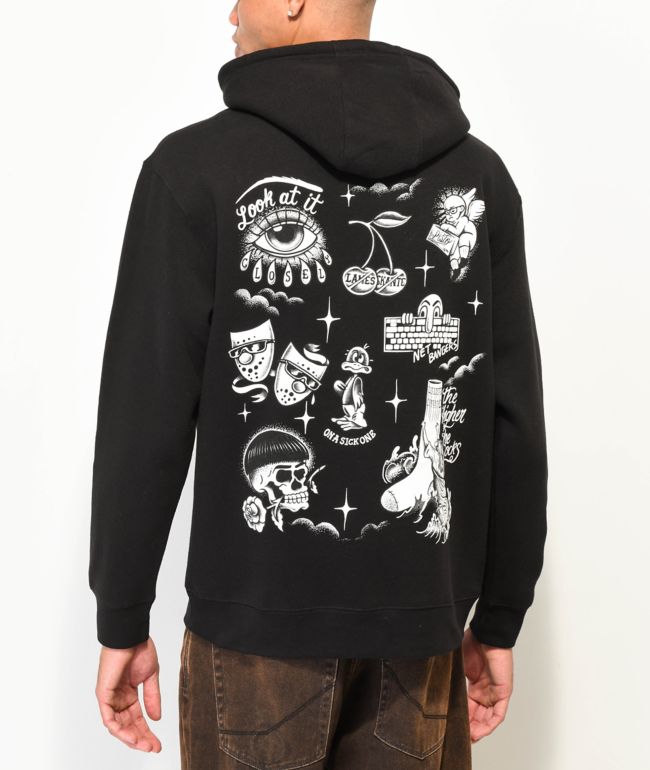 Overgrowth Empyre Black Zip Hoodie