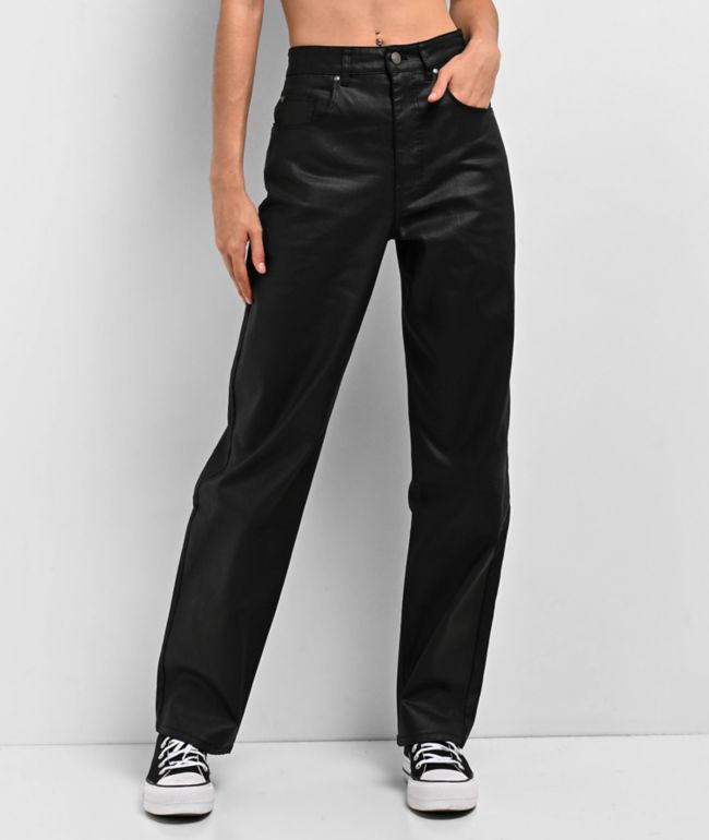 Empyre Tori Black Corduroy Cargo Skate Pants